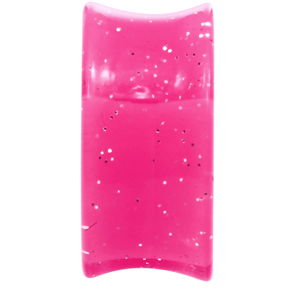 20mm Pink Quotation Symbol Saddle Plug