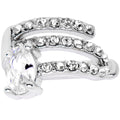 Clear Gem All Of The Bling None Of The Commitment Non Pierced Ear Cuff