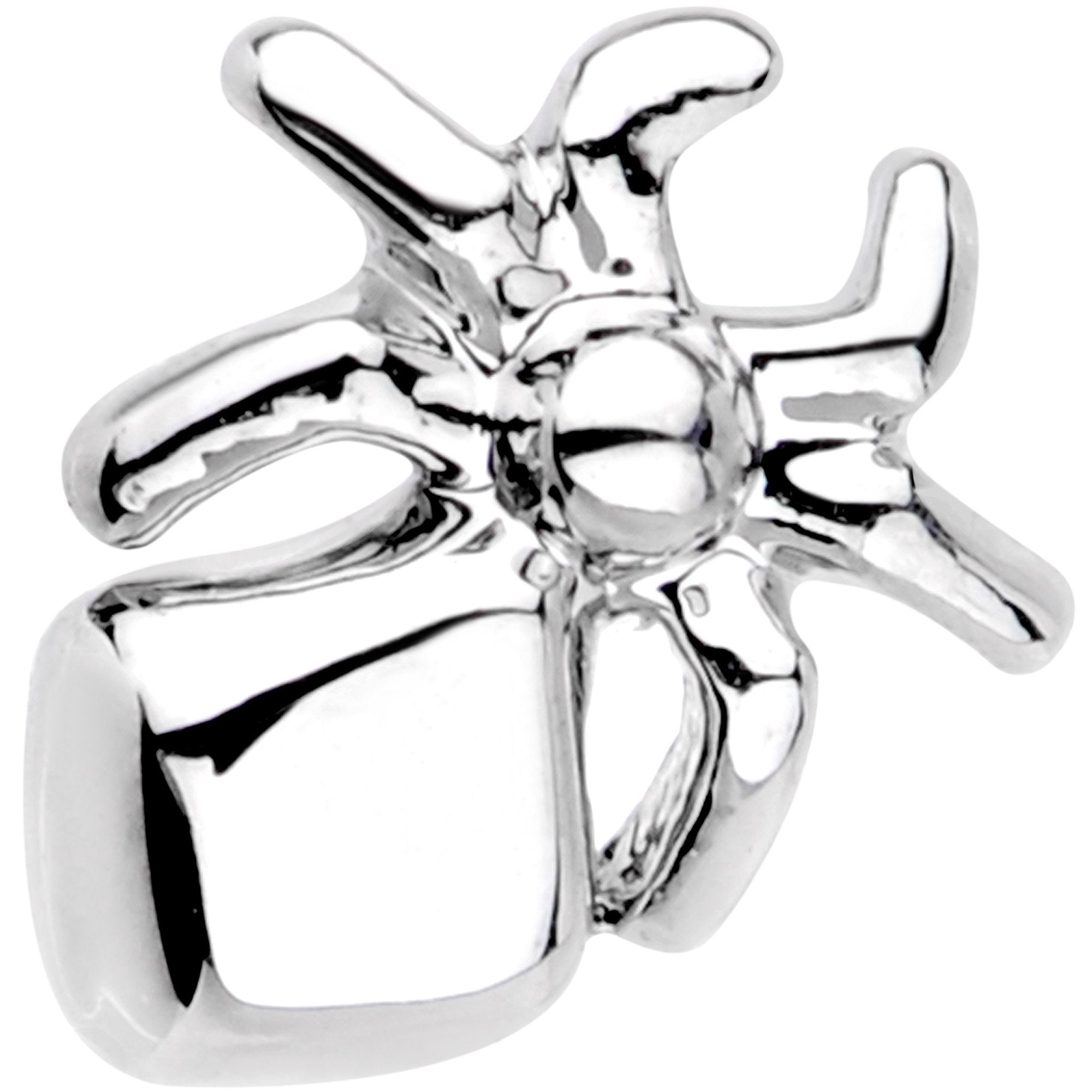 16G 5/16 Halloween Spider Cartilage Tragus Earring