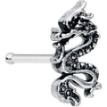 20G 1/4 Regal Medieval Dragon Nose Bone