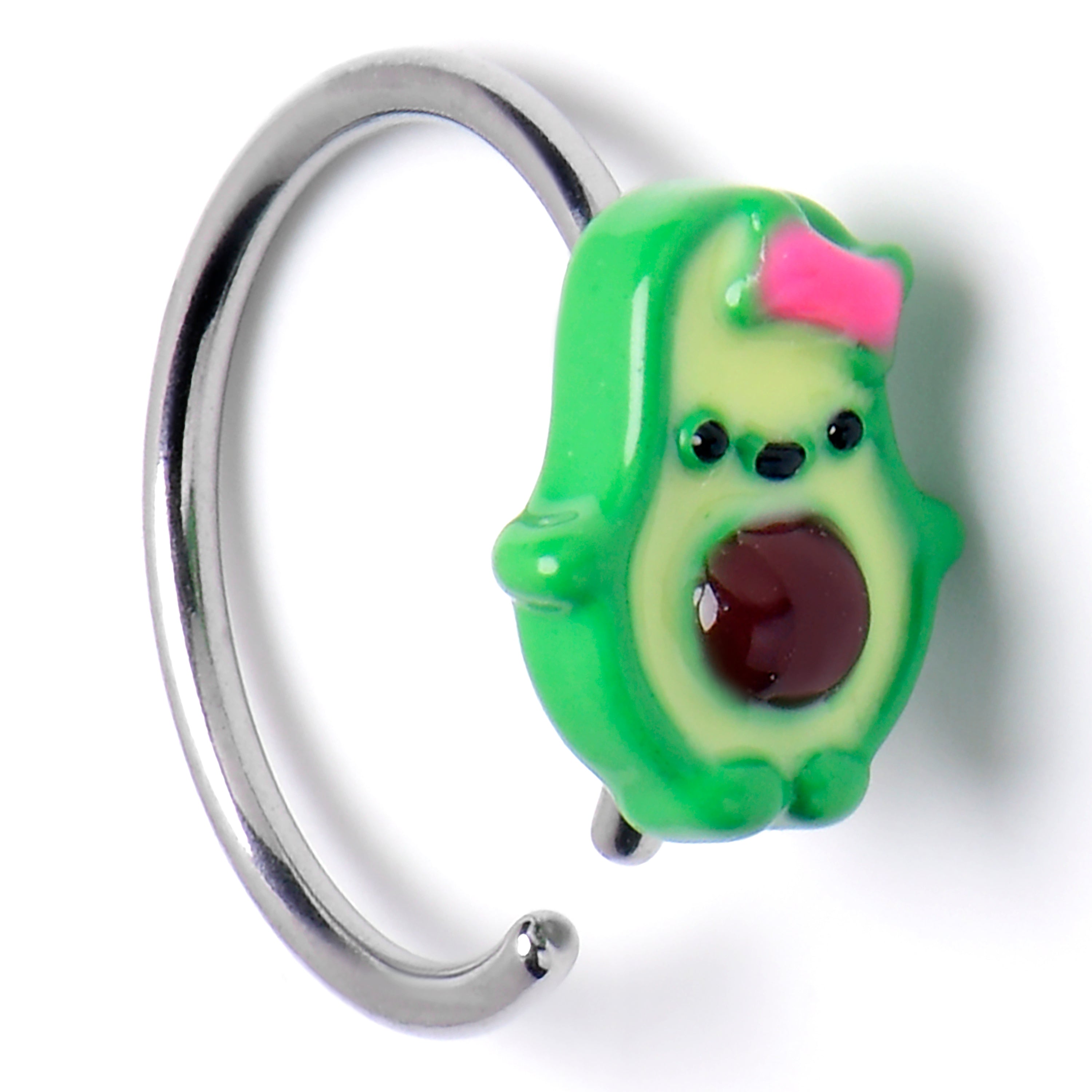 20G 5/16 Cutie Avocado Nose Hoop
