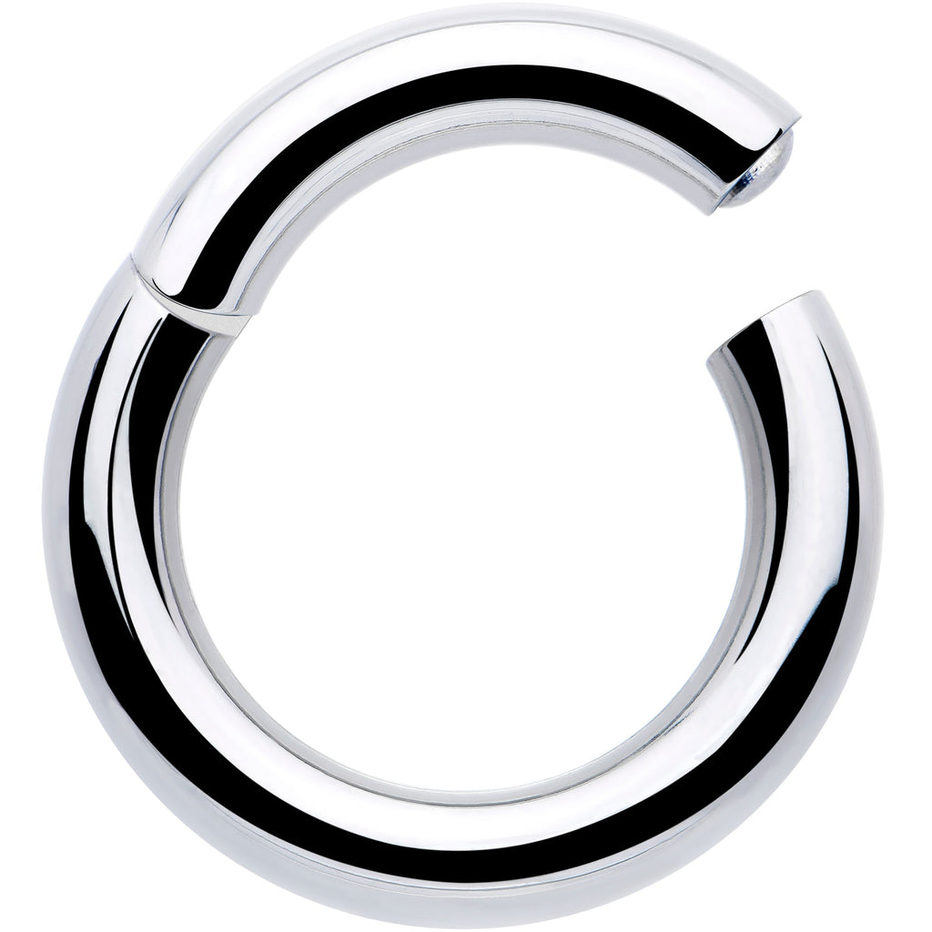 6G 5/8 316L Surgical Steel Precision Hinged Segment Hoop