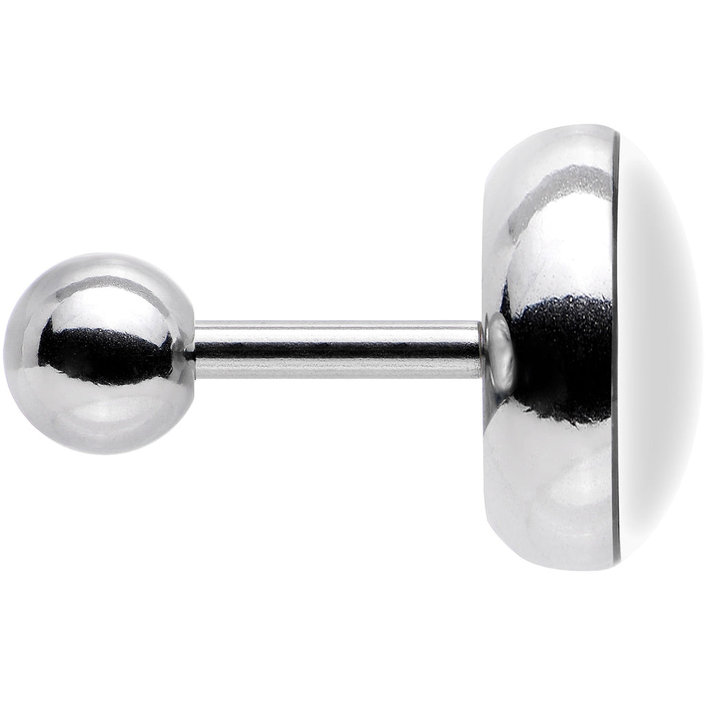 16G Flowering White Sugar Skull Tragus Cartilage Earring