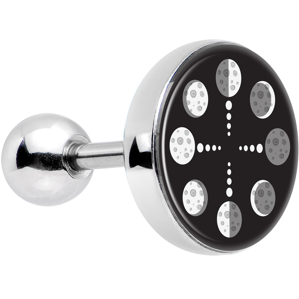Phases of the Moon Tragus Cartilage Earring
