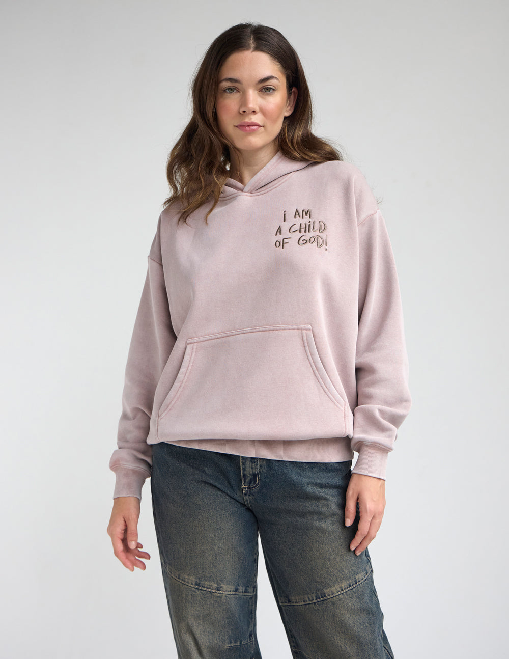 Child of God Brown Unisex Hoodie