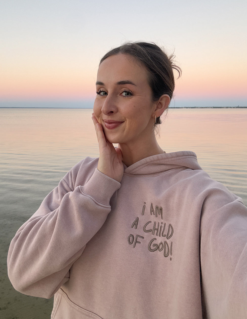 Child of God Brown Unisex Hoodie