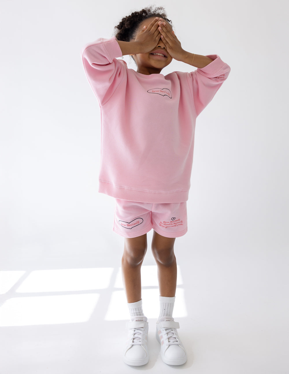 Love Yourself Kids Crewneck