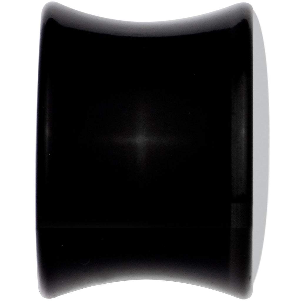 Black Acrylic Pink American Flag Saddle Plug Set 1/2