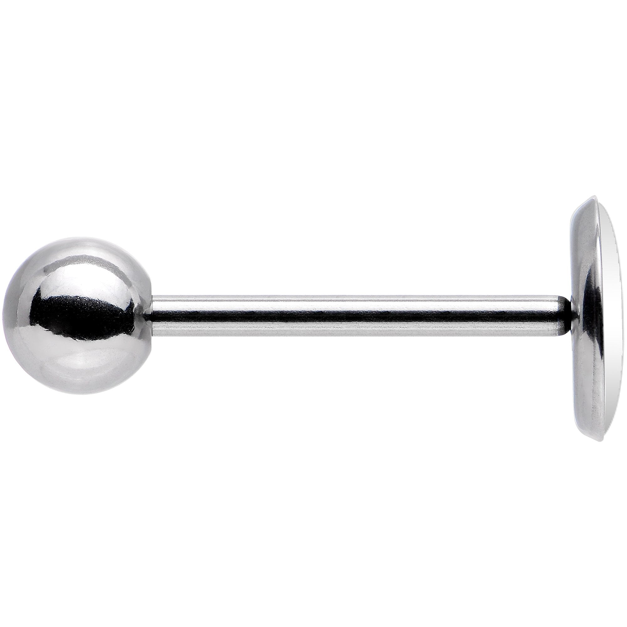 Full Color Tiger Eyes Barbell Tongue Ring